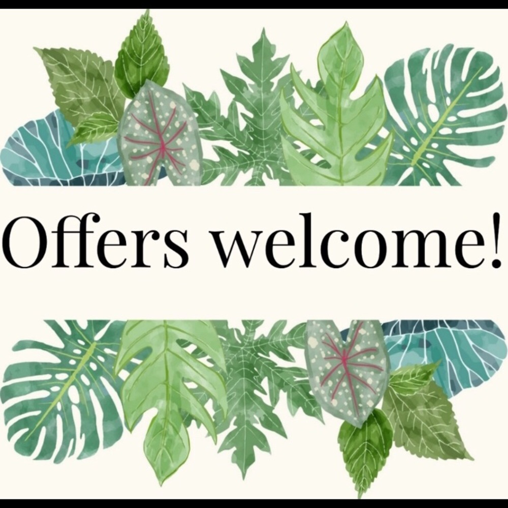 Reasonable offers accepted!